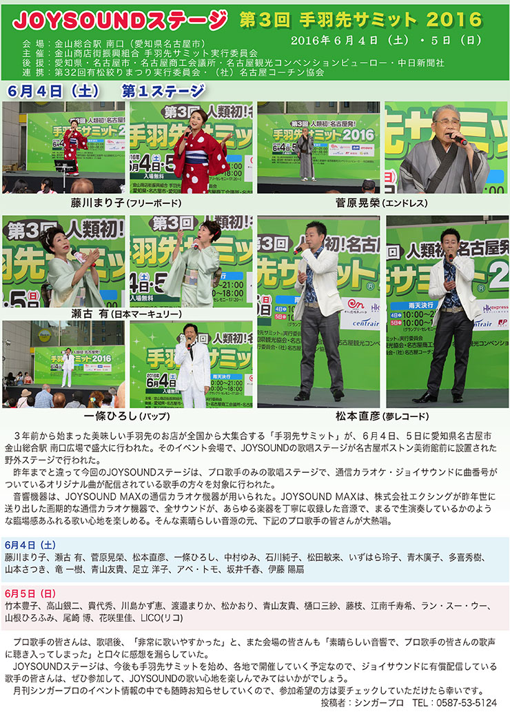 第３回 手羽先サミット 2016